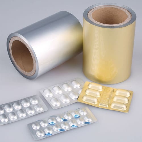 Foglio di alluminio per imballaggi medicinali