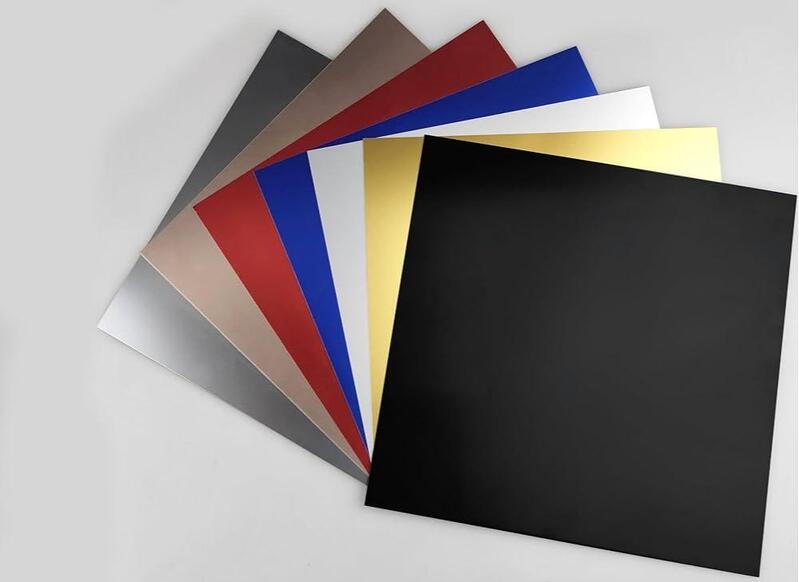 colored aluminum sheet